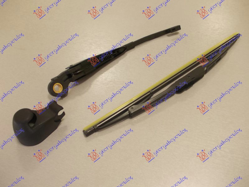 thumbnail interactive-video image 1 of Rear Wiper Arm & Blade Kit For VW Lupo (1998-2005) – Complete Set, Easy Install 1 of 5
