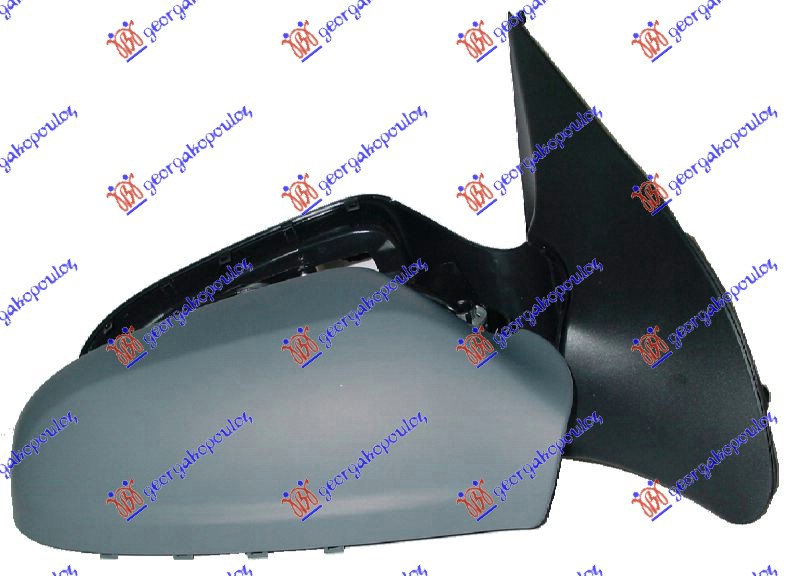 Right Side Lower Wing Mirror Cover For Vauxhall Astra 2004-2014 – Black, Clip-On