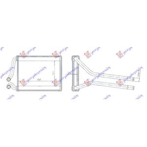 GREJAC KABINE (BR) (195x120x20) KIA PICANTO (2008-2011) (OEM: 9713807400)