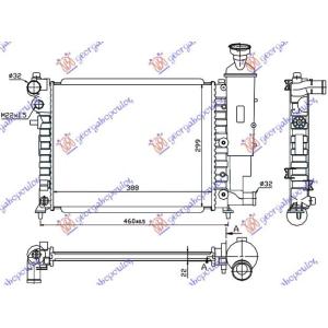 HLADNJAK MOTORA XN (39x32) PEUGEOT 106 (1996-2003) (OEM: 1301SQ)