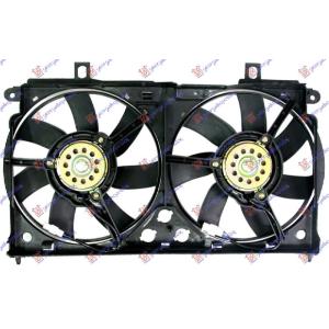 VENTILATOR KOMPLET (DUPLI) BENZIN-DIZEL PEUGEOT 106 (1996-2003) (OEM: 1308L8)