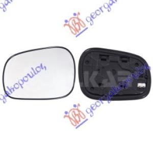 STAKLO RETROVIZORA SA GREJACEM Leva str. SUZUKI GRAND VITARA (1999-2005) (OEM: 84760-65D11-000, 8476065D11000)