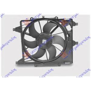 VENTILATOR BENZIN (38cm) KLIZNO-NA SRAF RENAULT CLIO (1998-2001) (OEM: 7701048284)