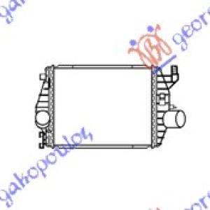 HLADNJAK INTERCULERA 2.2T.D (290x272x50) MERCEDES VITO (W638) (1996-2004) (OEM: 6385012901, A6385012901)