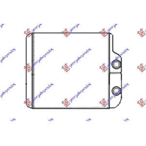 GREJAC KABINE BENZIN/DIZEL (180x180) TOYOTA AVENSIS (T22) (1997-2003) (OEM: 87107-05060, 8710705060)