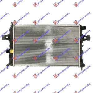 HLADNJAK MOTORA 1.7 TD DIZEL X17DTL (+/-AC) (600x370) (VALEO) OPEL ZAFIRA (1999-2005) (OEM: 1300198, 1300215, 9119484)