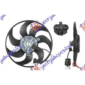 VENTILATOR DIZEL (+A/C)3 PIN OPEL ZAFIRA (1999-2005) (OEM: 1341297, 1341377, 1341378)