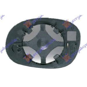 STAKLO RETROVIZORA (KONVEKSNO) Desna str. CITROEN C2 (2008-2010) (OEM: 8151GC, 8151QR)