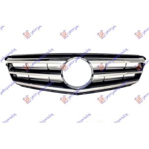 PVC MASKA AVANTGARDE HROM/CRNA MERCEDES C CLASS (W204) (2007-2011) (OEM: 2048800023, A20488000239744)