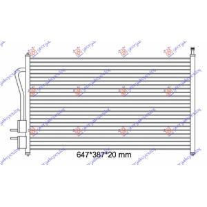 HLADNJAK KLIME BENZIN-DIZEL (62x36.5x1.6) FORD FOCUS (1998-2004) (OEM: XS4H19710AC)