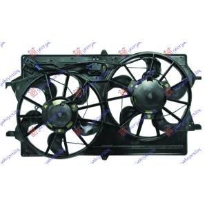 VENTILATOR KOMPLET DUPLI +A/C BEN-DIZ FORD FOCUS (1998-2004) (OEM: 1073160, 1075132, 98AB8C607DL)