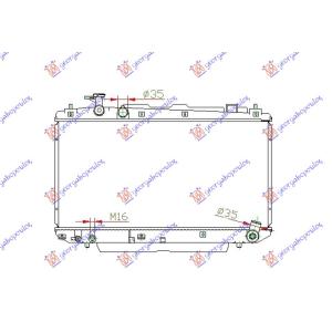 HLADNJAK MOTORA 1.8-2.0I16V VVT +/-A/C(37.5x73. TOYOTA RAV 4 (XA20) (2000-2005) (OEM: 16400-28130, 1640022120, 1640028130)