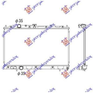 HLADNJAK MOTORA 1.3/1.5/1.6/1.4CC (37.5x66) (KOYO) MITSUBISHI COLT (CJ1) (1996-1999) (OEM: MR187961)