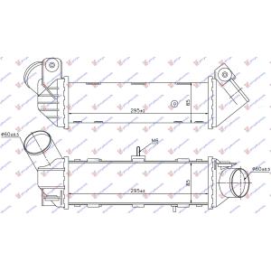 HLADNJAK INTERCOOLER 1.8T BENZIN -1.9TDI DIZEL SEAT IBIZA (1999-2002) (OEM: 6K0145805C, 6K0145805F)