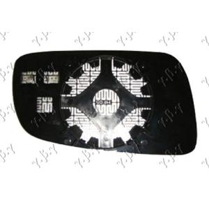 STAKLO RETROVIZORA SA GREJACEM BELO (ASF Leva str. SEAT IBIZA (1999-2002) (OEM: 1J1857521B, 6N1 857 521 J, 6N1857521J)