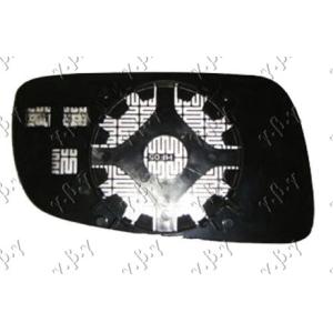 STAKLO RETROVIZORA SA GREJACEM PLAVO (ASFE Leva str. SEAT IBIZA (1999-2002) (OEM: 1J1857521C)