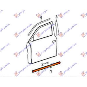 LAJSNA PREDNJIH VRATA 3 VRATA (O) Leva str. HYUNDAI ACCENT H/B (1999-2002) (OEM: 8772125200CA)