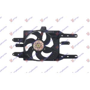 VENTILATOR KOMPLET (+A/C)75/85 97-99 BENZIN LANCIA Y (1996-2003) (OEM: 46559316)