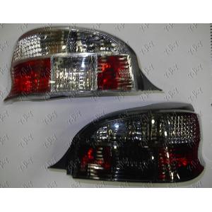 STOP LAMPA TUNING CRNA SET CITROEN SAXO (1999-2004)