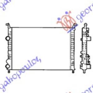 HLADNJAK MOTORA 1.2 BENZIN (52x37.7x23) 00- FIAT STRADA (1999-2005) (OEM: 46779393, 46815886, 46815887)