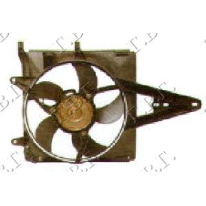 VENTILATOR KOMPLET (+A/C) BENZIN-DIZEL FIAT STRADA (1999-2005) (OEM: 46449103, 46764671)