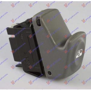 PREKIDAC U PREDNJIM/ZADNJIM VRATIMA LEVO-DESNO SIVI (5 PIN) Leva str. RENAULT TWINGO (1998-2000) (OEM: 7700838098)