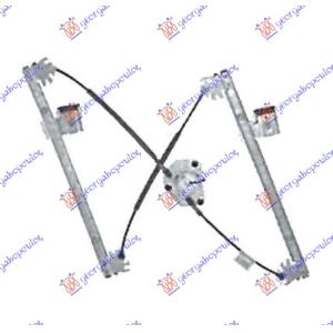 PODIZAC PREDNJEG PROZORA ELEKTRICNI BEZ MOTORA Leva str. SEAT LEON (1999-2005) (OEM: 1M0837461, 1M0837461A)