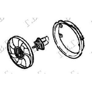 VENTILATOR +A/C (MOTOR+ELISA) BEN-DIZ RENAULT MEGANE L/B (1999-2002) (OEM: 7700433728)