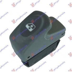 PREKIDAC U VRATIMA PREDNJIM/ZADNJIM L=D SIVI (5 PIN) RENAULT MEGANE L/B (1999-2002) (OEM: 7700838099)