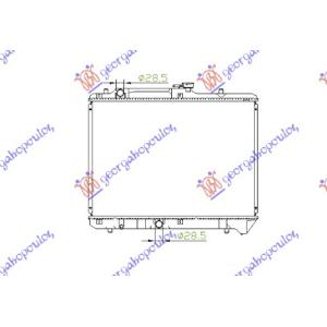 HLADNJAK MOTORA 1.3-1.6 BENZIN +AC (35x60.2x27 SUZUKI BALENO SDN-H/B (1998-2002) (OEM: 17700-63G00, 1770063G00)