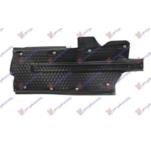 ZASTITA PODA PLASTICNA Leva str. VW POLO (2002-2005) (OEM: 6Q0825201B, 6Q0825201C, 6Q0825201D)