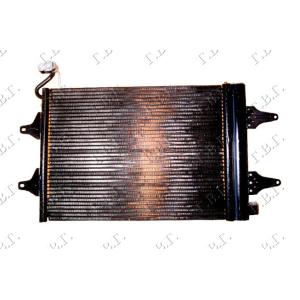 HLADNJAK KLIME BENZIN-DIZEL (47x36.2x1.6) VW POLO (2002-2005) (OEM: 6Q0820411, 6Q0820411B, 6Q0820411E)