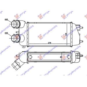 HLADNJAK INTRCOOLER 1.6 HDi DIZ (275x150x64) -06 CITROEN C3 (2002-2010) (OEM: 0384J3)