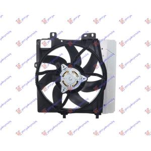 VENTILATOR (1 KABL) (33cm) CITROEN C3 (2002-2010) (OEM: 1253H6, 1253P8, 9612028580)