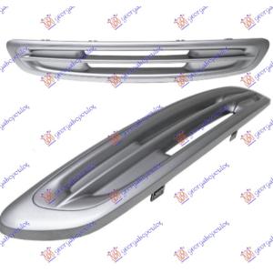 PVC MASKA SIVA (BEZ MAGLENKI) -02 SMART FORTWO (1998-2007) (OEM: Q0000914V010C26L00)