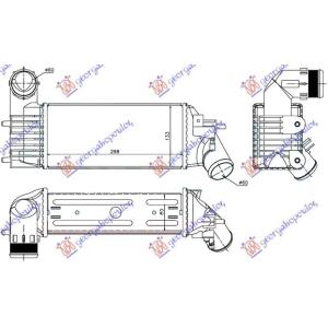 HLADNJAK INTERCOOLER 2.0-2.2HDi (302x136x85) CITROEN C5 (2001-2004) (OEM: 384F3-96378094, 384F396378094)