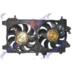 VENTILATOR KOMPLET 1.3-1.9 MULTIJET(DUPLI) LANCIA Y (2003-2011) (OEM: 51753623)