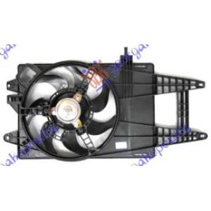 VENTILATOR KOMPLET 1.4 +A/C LANCIA Y (2003-2011) (OEM: 51738688)