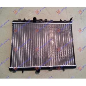 HLADNJAK BENZIN-DIZEL (38x55x1.8)SA BAZOM ZA VENTILATOR PEUGEOT 407 (2004-2010) (OEM: 13302, 1330?2, 1330J7)