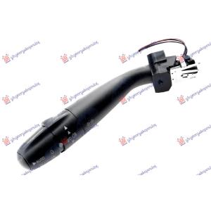 PREKIDAC/RUCICA NA VOLANU (FAR SA MAGLENKOM/MIGAVAC AUTO) (SA KONEKTOROM) (4 PIN) PEUGEOT 407 (2004-2010) (OEM: 96450912ZL)