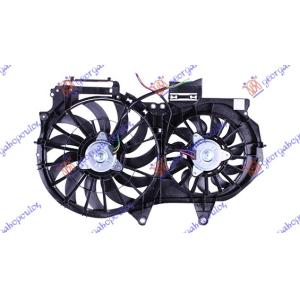 VENTILATOR DUPLI 1.6-1.8-2.0BEN 1.9-2.0D AUDI A4 (2004-2007) (OEM: 8E0121207F, 8E0959455, 8E0959455B)