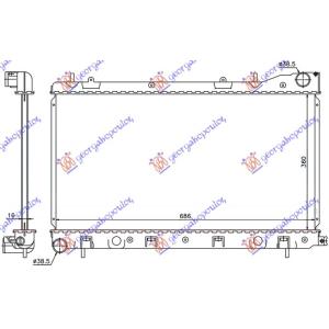 HLADNJAK 2.0 - 2.5 BENZIN (36x68.6x16)ZATV.SIST SUBARU FORESTER (2002-2008) (OEM: 45111-SA020, 45111SA020, 45111SA081)