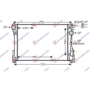 HLAD.MO 2.1 DIZ AUTO (640x420) (CEV 9MM) MERCEDES E CLASS (W212) (2009-2013) (OEM: 0995002503, 0995002603, 995002603)