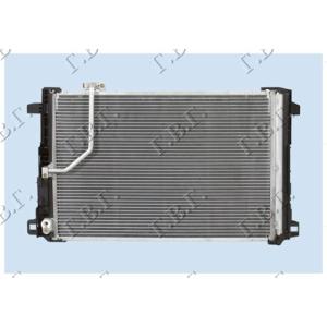 HLADNJAK KLIME BENZIN-DIZEL (61x42x1.6) MERCEDES E CLASS (W212) (2009-2013) (OEM: 2045000254)