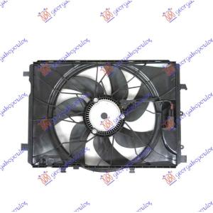 VENTILATOR KOMPLET (BEN-DIZ) +A/C MERCEDES E CLASS (W212) (2009-2013) (OEM: 2045000293, 2049066802)