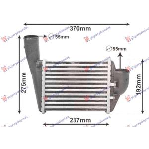 HLADNJAK INTERKULERA 2.4-2.7 BENZIN (215x172) (DESNO) AUDI A4 (2000-2004) (OEM: 078145806L)