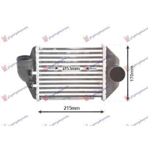 HLADNJAK INTERKULERA 2.4-2.7 BENZIN (215x172) (LEVO) AUDI A4 (2000-2004) (OEM: 078145805N)