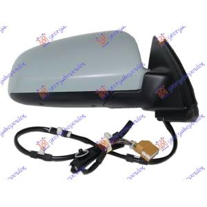 RETROVIZOR ELEKTRICNI SA GREJACEM PM (A KVALITET) (KONVEKSNO STAKLO) Desna str. AUDI A4 (2000-2004) (OEM: 8E1858532Q)
