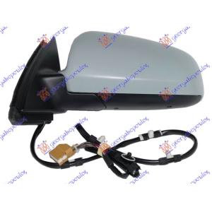 RETROVIZOR ELEKTRICNI SA GREJACEM PM (A KVALITET) (ASFERICNO STAKLO) Leva str. AUDI A4 (2000-2004) (OEM: 8E1858531Q)
