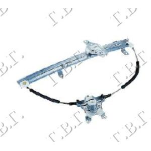 PODIZAC PREDNJEG PROZORA ELEKTRICNI BEZ MOTORA Leva str. NISSAN P/U (D22) NAVARA 2WD-4WD (2001-2010) (OEM: 80721-2S410, 807212S410)